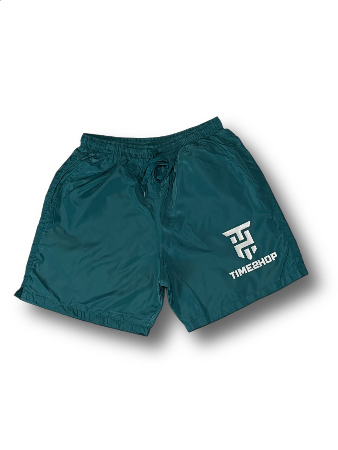 Windbreaker Shorts (Teal)